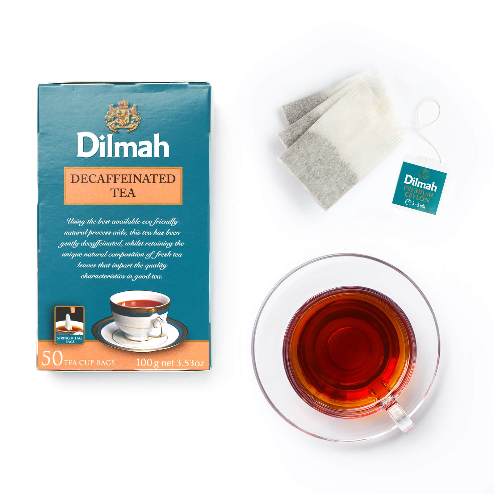 Best Decaf Tea Bags UK Dilmah Decaffeinated Tea Dilmah UK